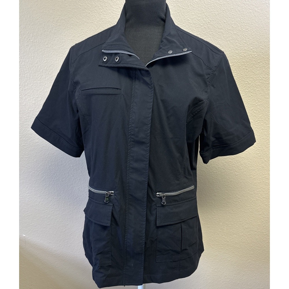 NWT Anatomie Elizabeth Women's large Jacket Utility Modern Minimalist Pockets